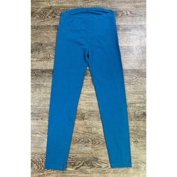 Polarn O. Pyret Teal Blue Maternity Leggings Size Small - Picture 8 of 8